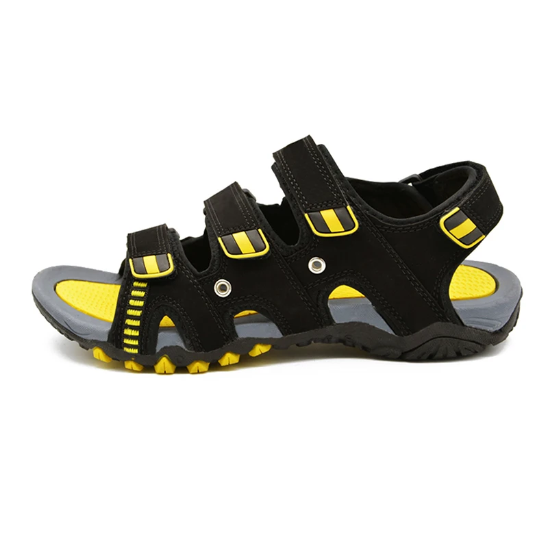 

Best price unique beach walk sport sandals for men, Brown,black/as required