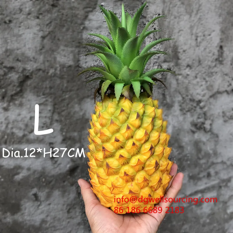 High Quality Artificial Fruit Pineapple For Decoration Buy Artificial Fruit Pineapple