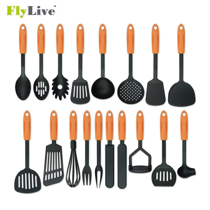 
18 Piece Kitchen Utensils Set, Cooking Tools Set Gadgets,Nylon 