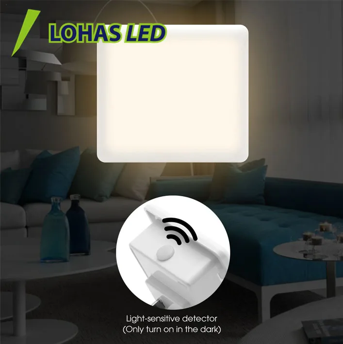 Plug In Sensor LED Night Light Kid Night Light