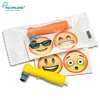 Best Sale Entertaining Disposable Dental Prophy Angle with Emoji Stickers