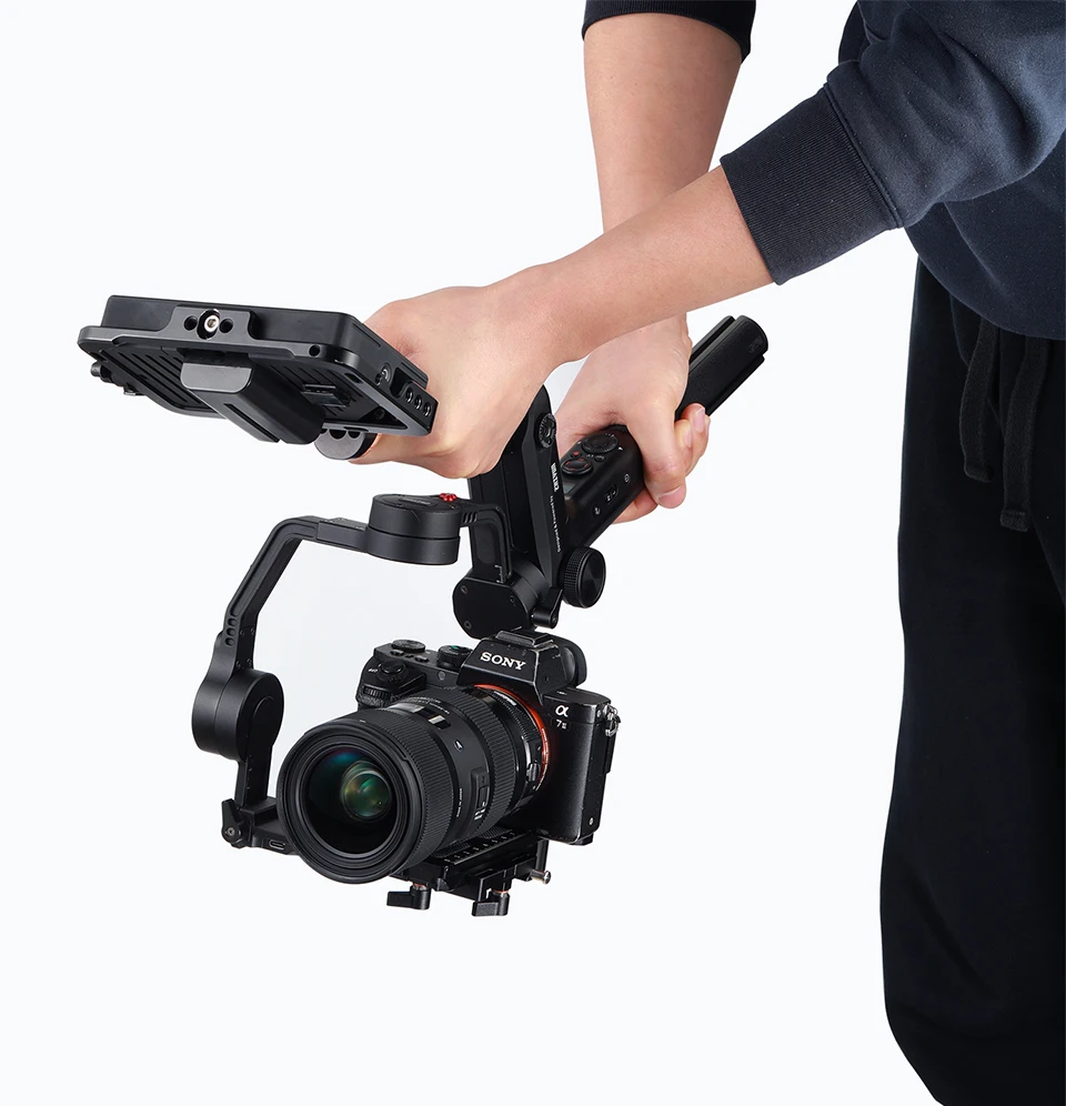 Smallrig Microphone Attach Dslr Camera Mount Handle Hand Grip For