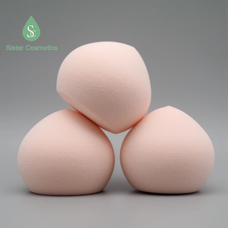 

Hot sell amazon FREE SAMPLE SPONGE PUFF beauty accessories Beauty Makeup with Peach shape, Pink,skin, light pink,