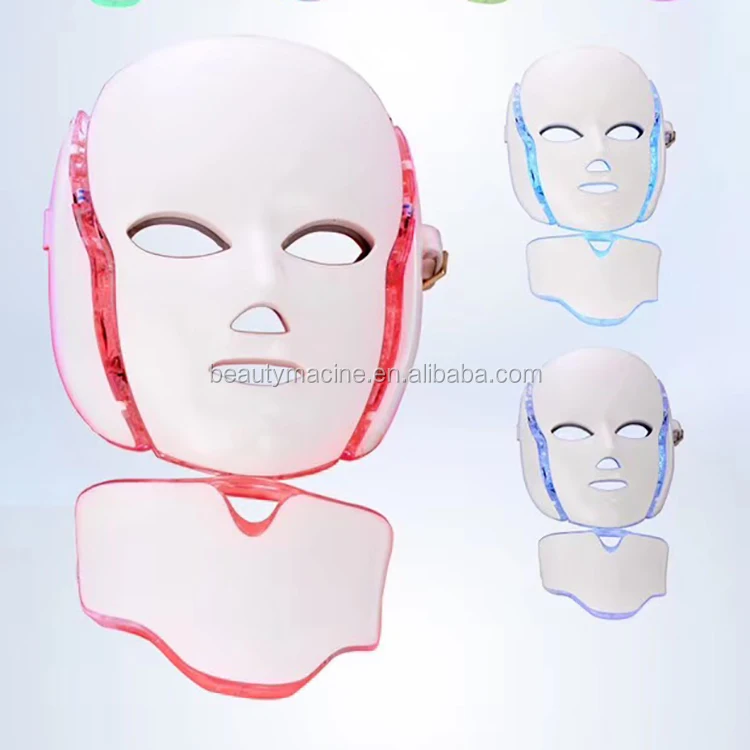 

Pdt Led Light Mask With 7 Colors For Facial Rejuvenation, N/a