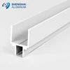 Extruded Aluminum Windows Products Slot Rail Track Slovekia T3-T8 Anodized White Aluminium Sliding Window Section