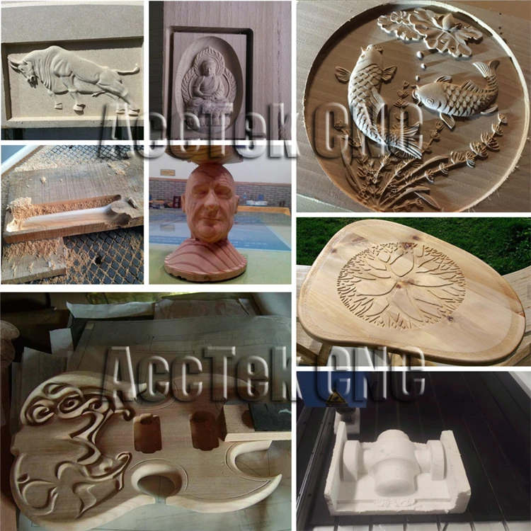ATC CNC Router 2030 9kw Air Cooling Spindle Linear Auto Changer Engraving Pattern on MDF Woodworking Machine