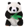 D295 Cute Mimicry Pet Talking Stuffed Panda Toy Repeats What You Say Plush Animal Electronic Panda Plush Toy
