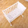shenglin factory OEM wooden new style baby indian swing bed for bedroom