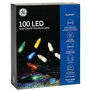 Ge Staybright 100 Count Multi Function Color Changing Mini Led Ge Staybright 100 Count Multi Function