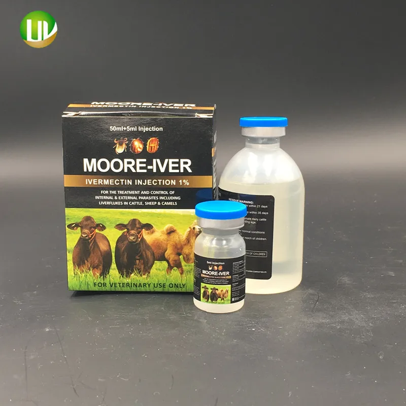 
pig fighting cock/racing pigeon/broiler 1% Ivermectin Injection 