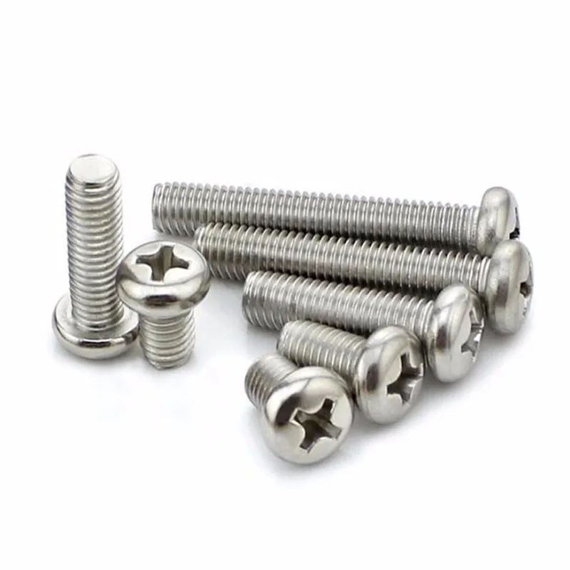 M5m10 Ss304 Ss316 Stainless Steel Phillips Raised Cheese Head Screw Din7985 Buy Raised Cheese