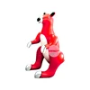 New Commercial Boxing Activity Role Playing Red Australian Inflatable Kangaroo Costume