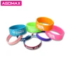 FREE SAMPLE Debossed color filled rubber wrist bands cheap bracelet custom silicone