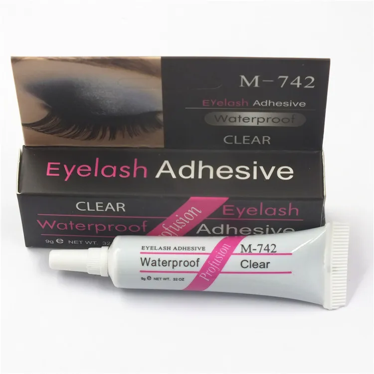 

2019 best sell lashes glue top grade eyelash adhesive glue wholesale non toxic mink eyelashes glue, Black/white eyelash glue