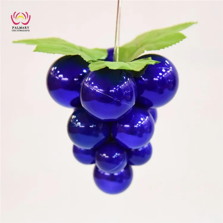 Factory whole 3-5 cm grape cluster/bunches for Christmas decoration, hanging party decoration, Christmas decoration pendant