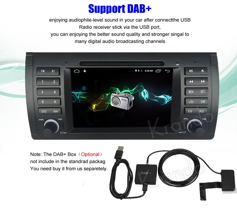 car dvd player for bmw e39