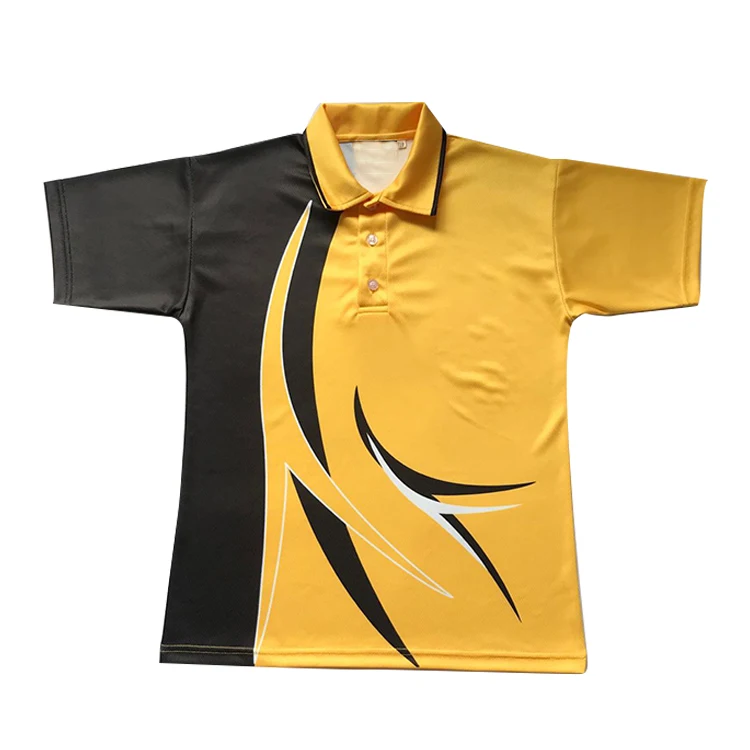 Sublimation Security Printing Performance Unisex Golf Polo Shirt - Buy ...