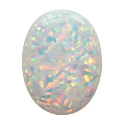 

Oval Shaped Opal Ethiopian Gemstone Cabochons Blue Colorful Opals