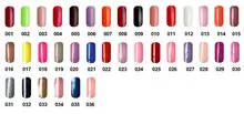 Free shipping 6pcs VOG fashion One Step Soak Off Gel Polish 15ml 36 beautiful colors for