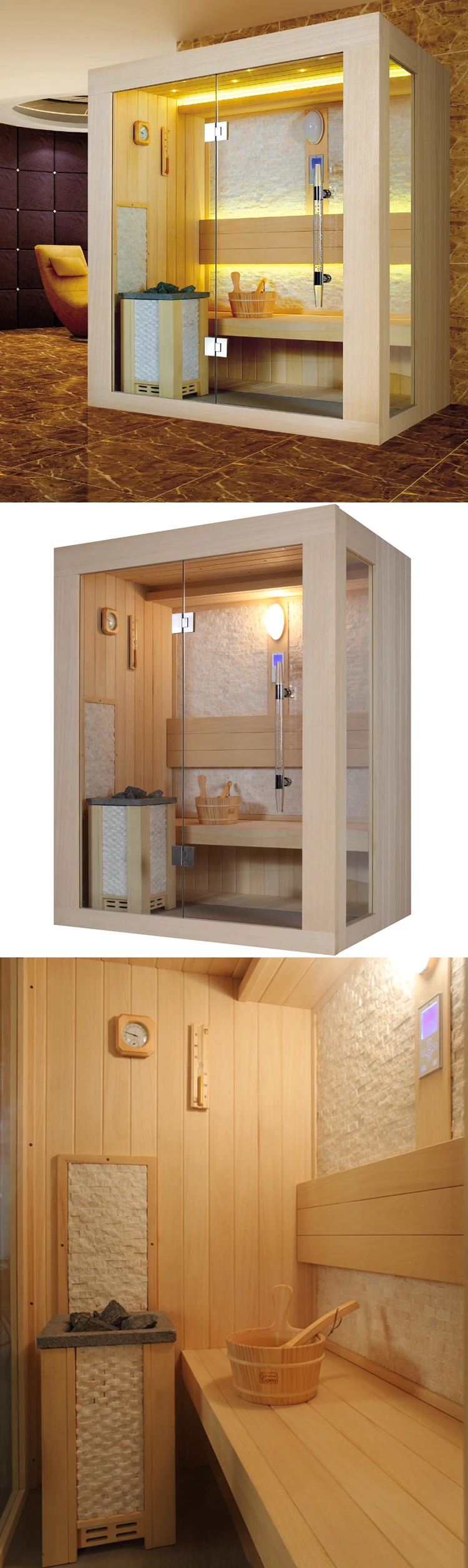 Hs-sr1252b tắm cabin tắm hơi/tắm cabin tắm hơi/gỗ phòng tắm hơi