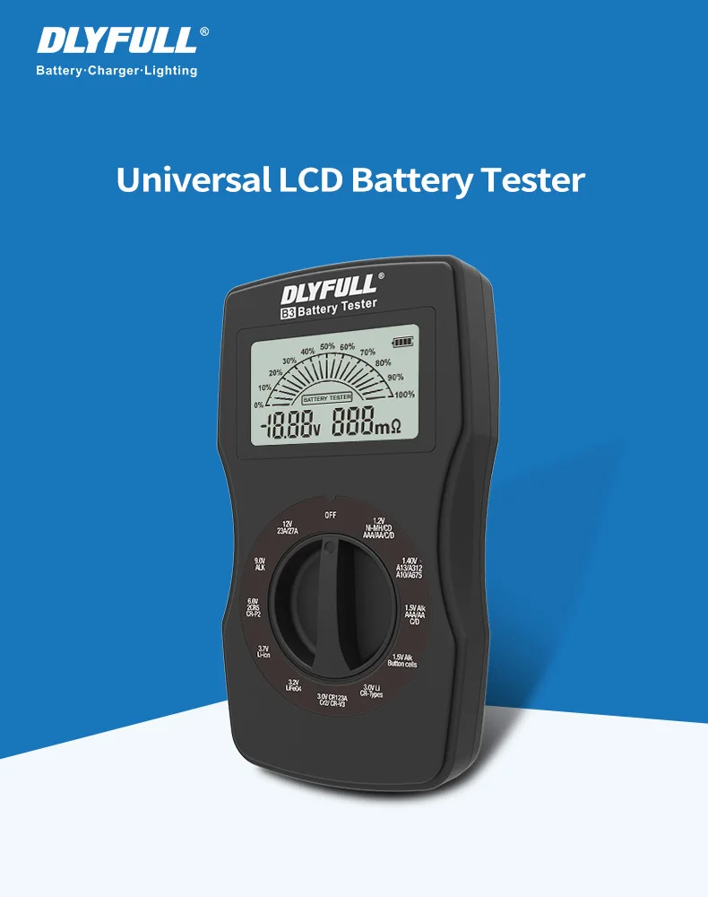 Dlyfull B3 Internal Resistance Tester Internal Battery Tester