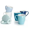 Promotional Logo Printed Colorful Ceramic Coffee Mug Thermal Cup