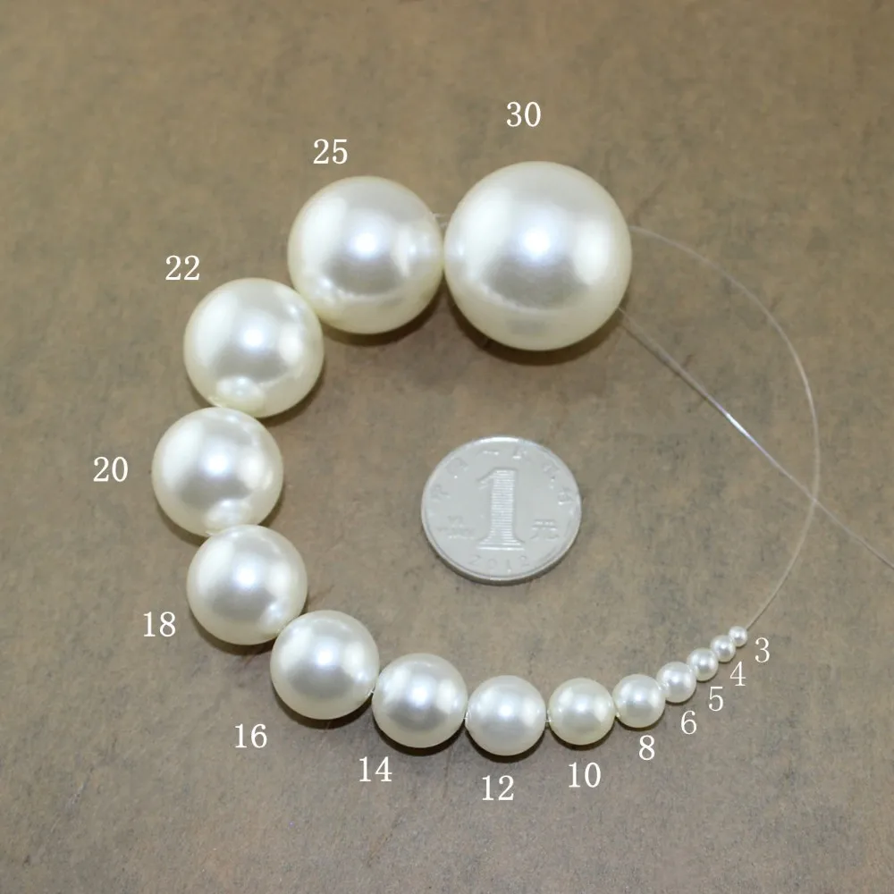 
ABS Imitation Pearls round Bead round for DIY superior quality accessories 
