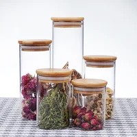 

yes handmade custom size cylinder glass storage jar cookie candy jar with lid