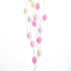 Wholesale Sweet Color Gorgeous Pom Pom String Balls with Cord