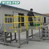 FRP construction work platform