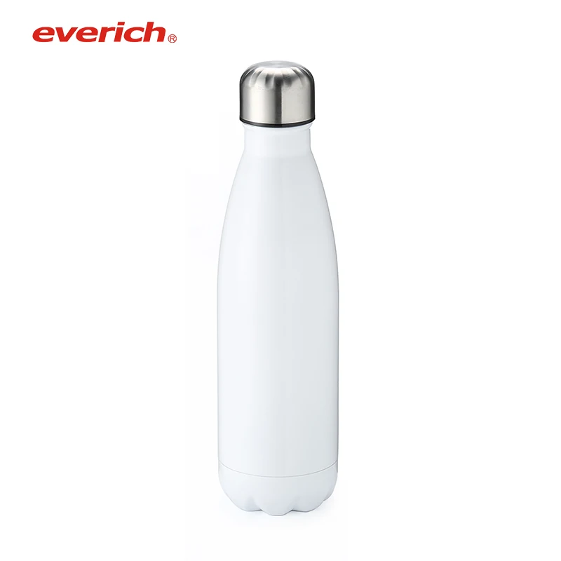 

cola shaped 500ml double wall vacuum water bottle