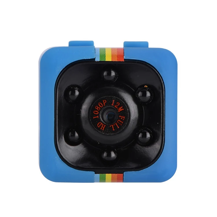 SQ11 Mini DV HD 1080P 2MP Sport Recorder Camera with Holder, Support Monitor Detection & IR Night Vision & TF Card