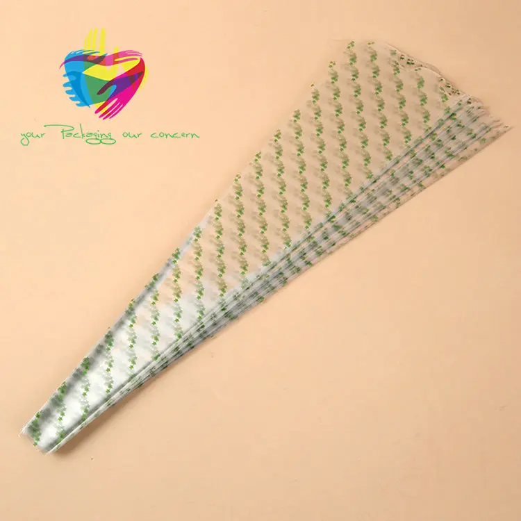 
Yiwu color imprineted color high transparence flower sleeves 