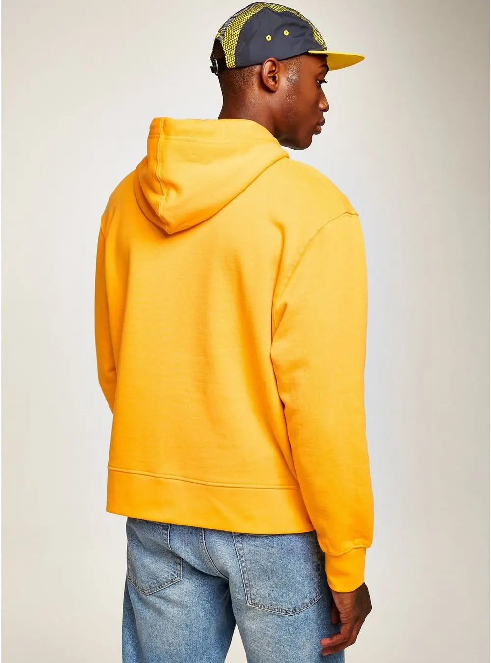 Blank High Quality Hoodies Wholesale Yellow Overhead French Terry ...