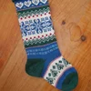J476 2018 Knit Woven Pattern Custom Christmas Gift Christmas Decoration Christmas Stocking