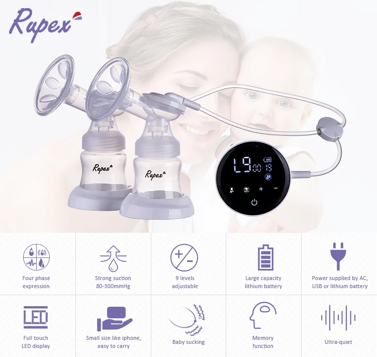 bpa free portable breast pump