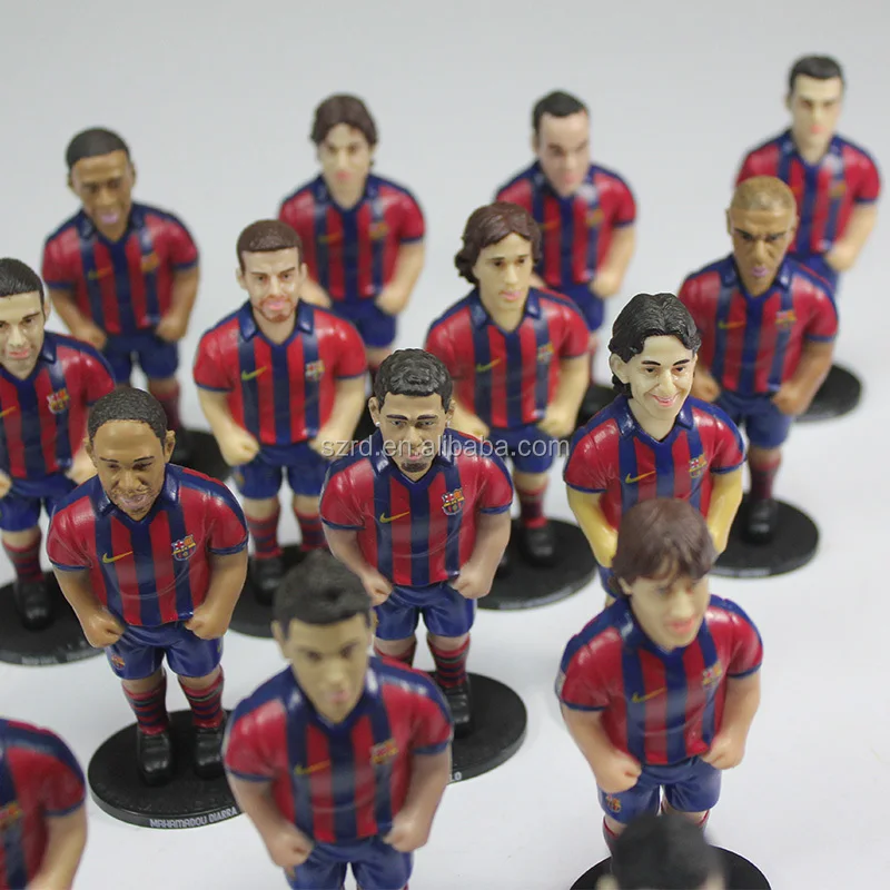 miniature football players figures