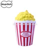 78D*123H mm PU foamed popcorn shape squishy toy with slow rising for venting and relaxing