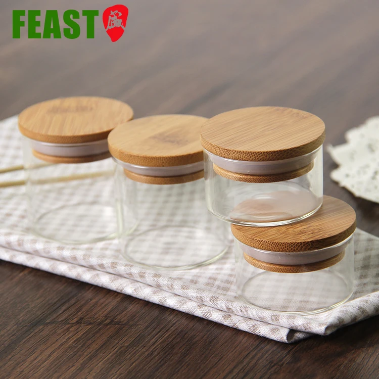 small spice jars with lids