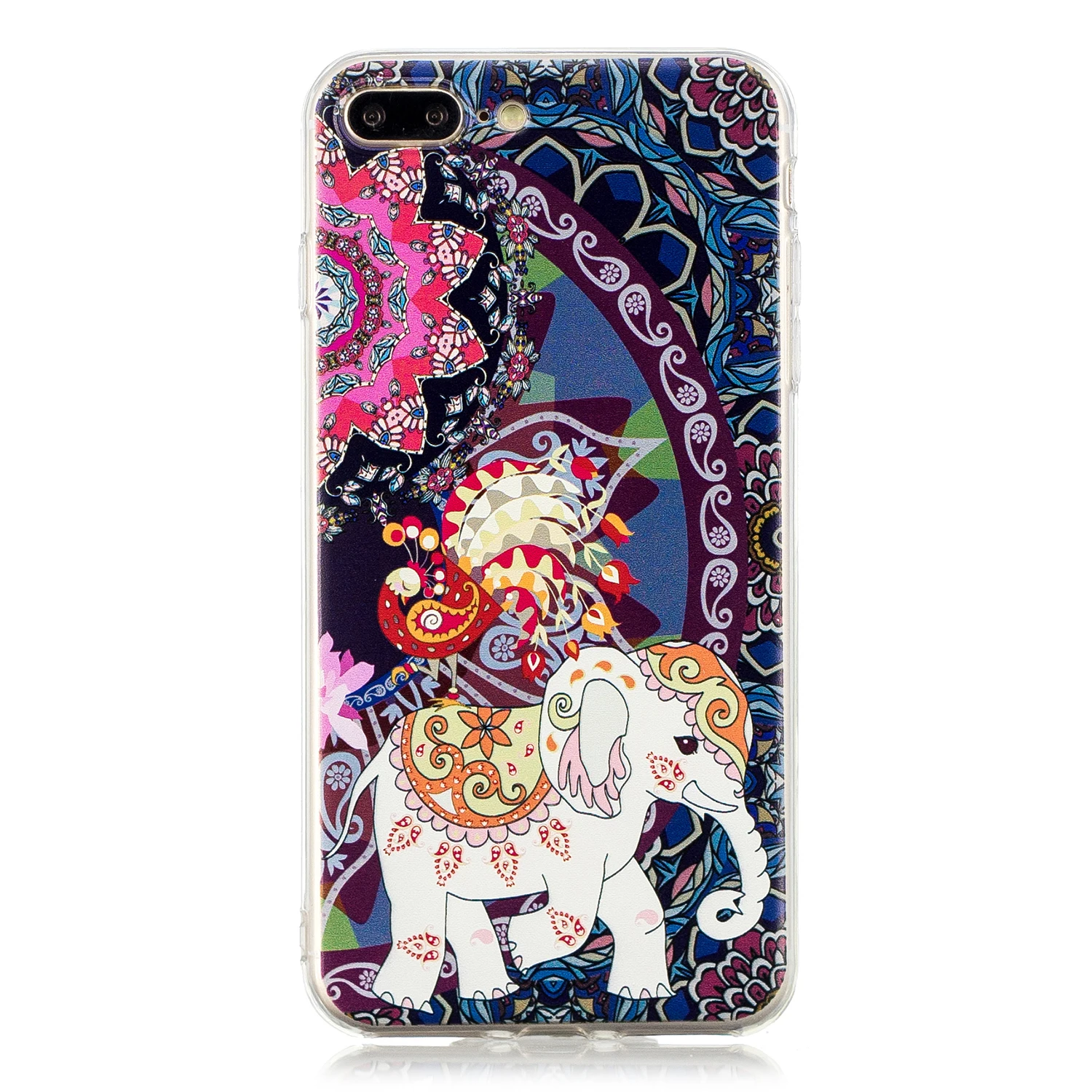 

Free Shipping Soft TPU Mobile Case Covers 2019 New Case for iPhone 7 Plus Cover for iPhone 8 Plus Phone Case, Transparent