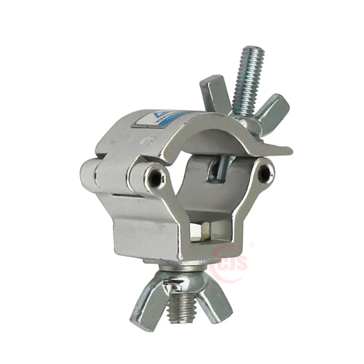 CJS TUV CE Certified 10kg Load Capacity 18-21mm Tube Outdoor Truss Concert Scaffold Clamp Aluminum Coupler