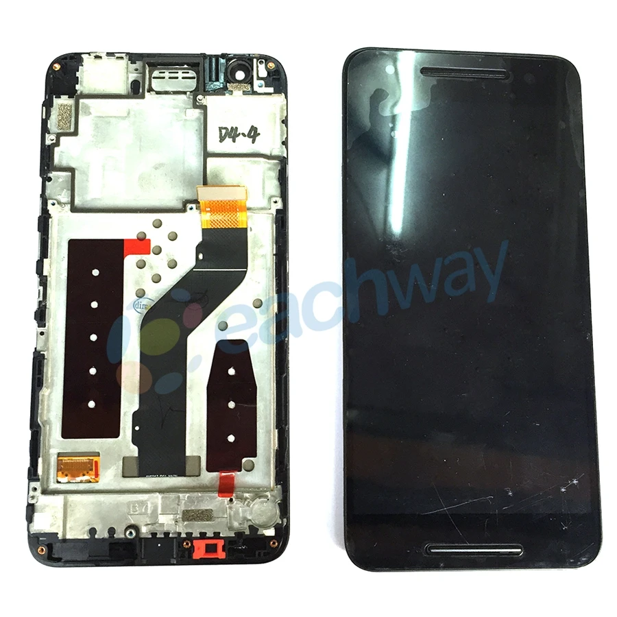 

2017 original LCD display for huawei Nexus 6P touch screen assembly with frame mobile phone lcd cell phone replacement parts