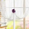 Fabulous White String Curtains with beads string curtain