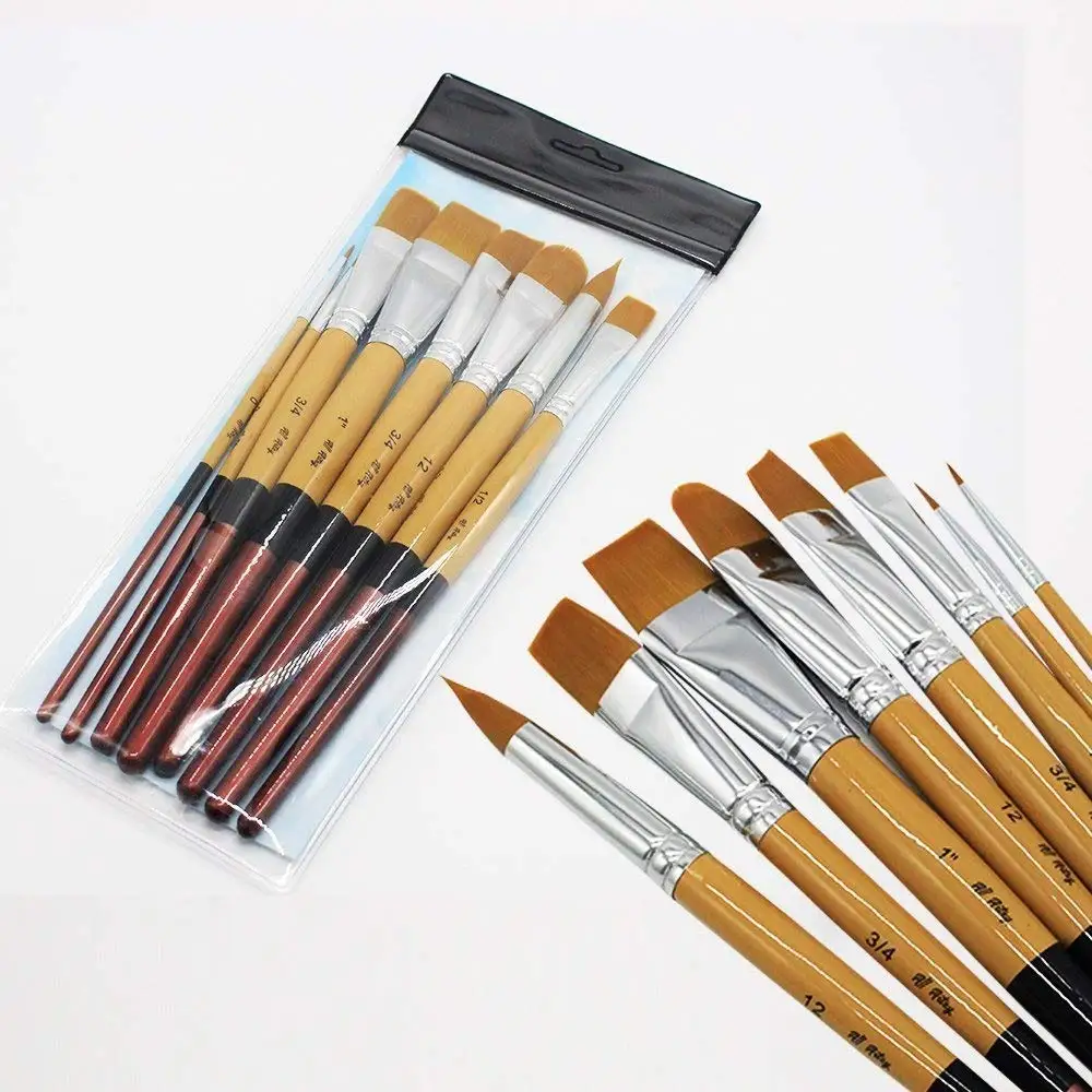 Best Brands Acrylic Paint Brush Supplies Synthetic Acrylic Brush Buy Acrylic Paint Brush