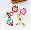 Fruits Nickel Hair Clip Cute Mini Snap Clip Hair Accessories For Baby Kids Girls