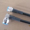 N male plug to Right angle connector for rg8 jumper cable