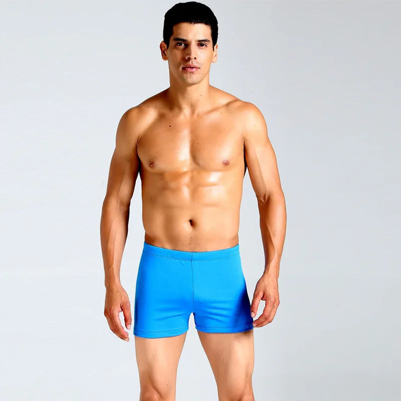 

Wholesale New Arrival Sexy Cheap price plus size beach brief men swimwear shorts, Black blue