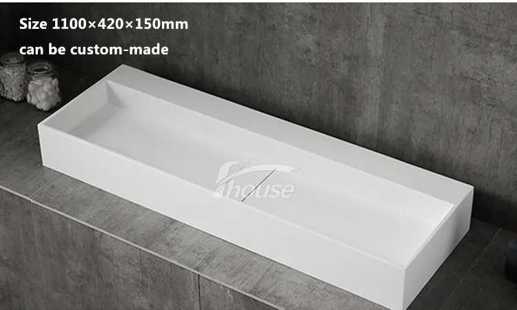 Bathroom Sink Solid Surface Washing basin Stone Basin