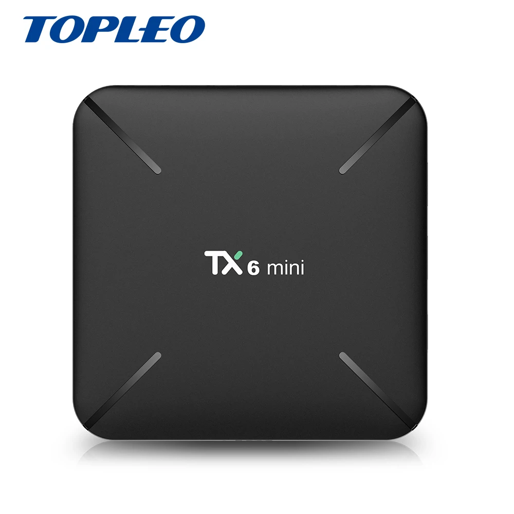 

Topleo Factory outlets TX6 mini Allwinner H6 2GB 16GB OTA android 9.0 tv box 4k