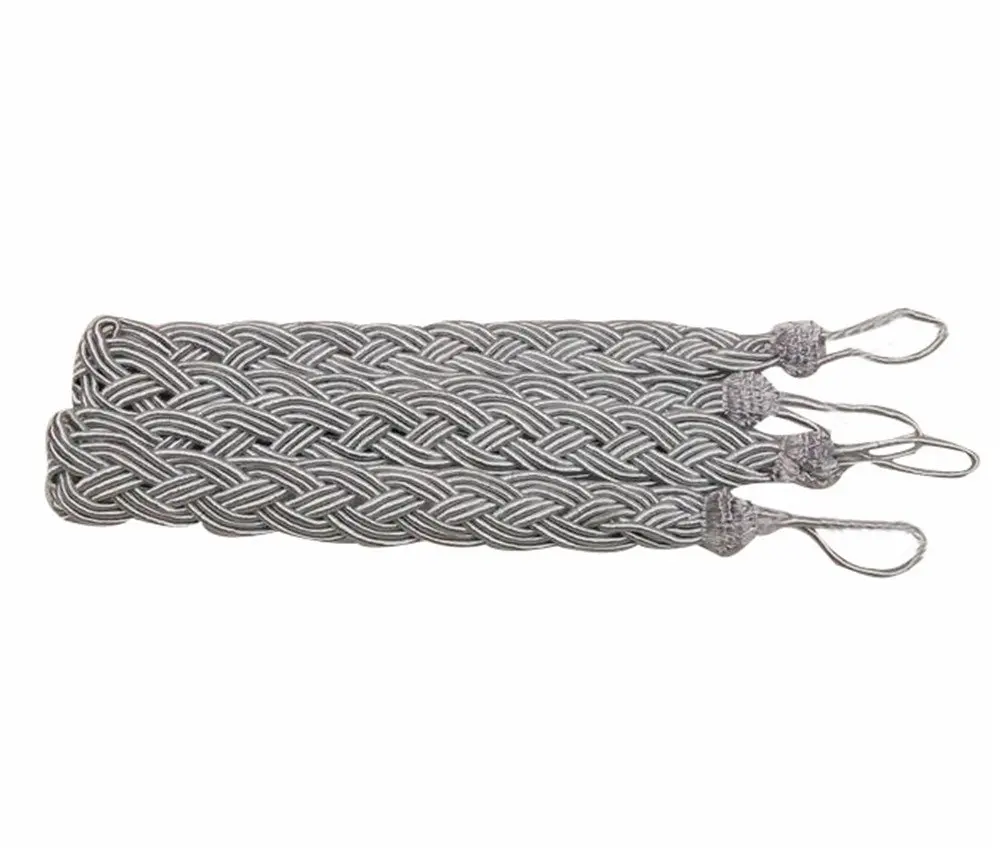Buy 2 Pieces Fine Hand Tied Curtain Clip Buckle Holdback Fabric